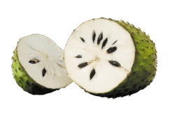 soursop cut